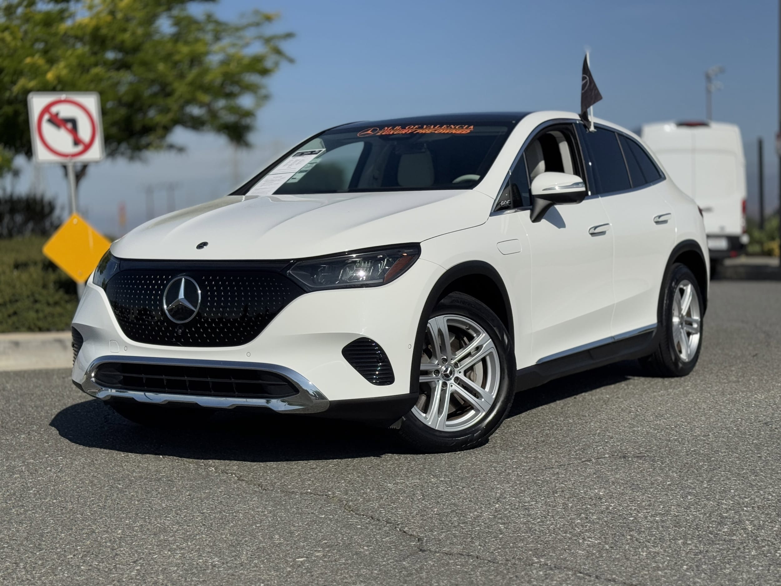Used 2023 Mercedes-Benz EQE SUV Base with VIN 4JGGM2BB2PA009912 for sale in Santa Clarita, CA