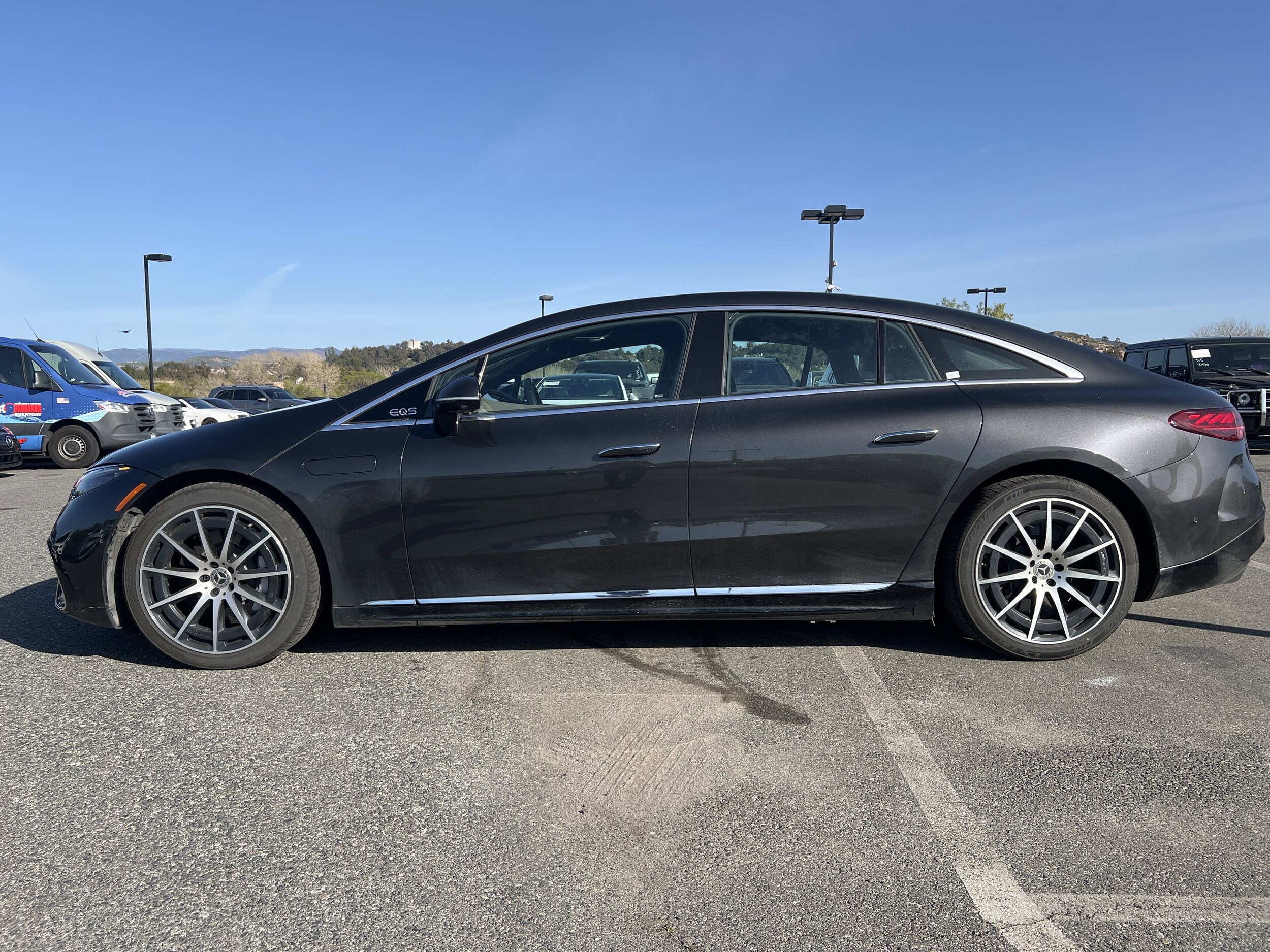 Used 2023 Mercedes-Benz EQS Base with VIN W1KCG4EB5PA034813 for sale in Santa Clarita, CA