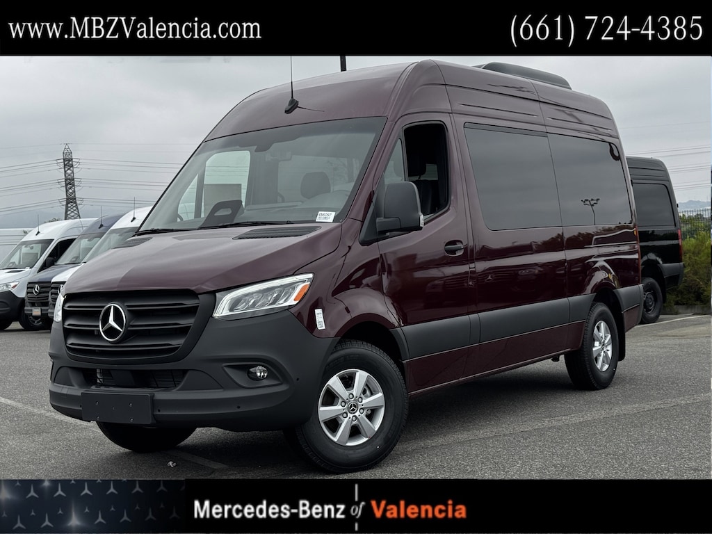 New 2025 Mercedes-Benz Sprinter 2500 Passenger 144 WB Van Passenger Van
