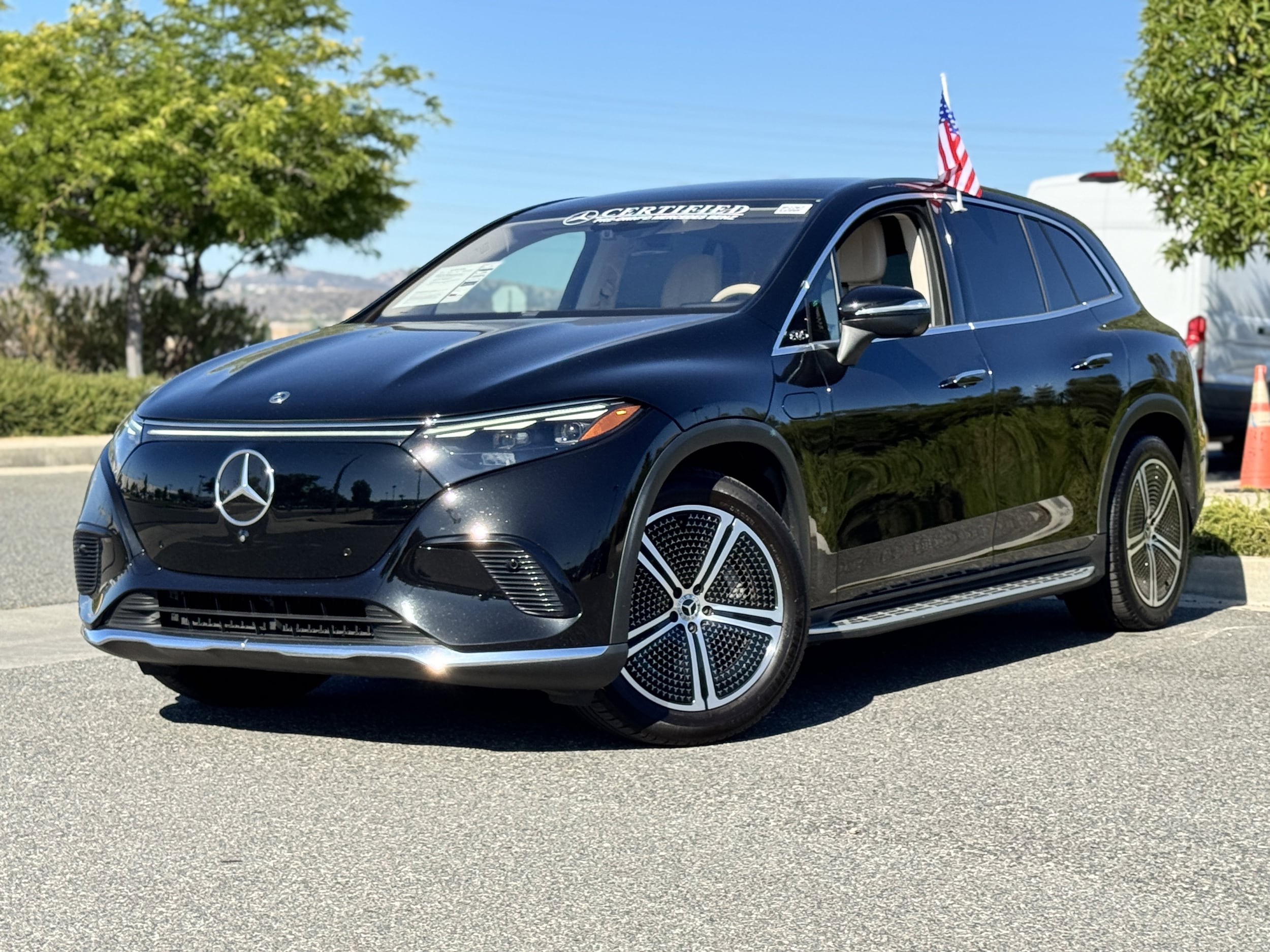 Certified 2023 Mercedes-Benz EQS Base with VIN 4JGDM2EB9PA015432 for sale in Santa Clarita, CA
