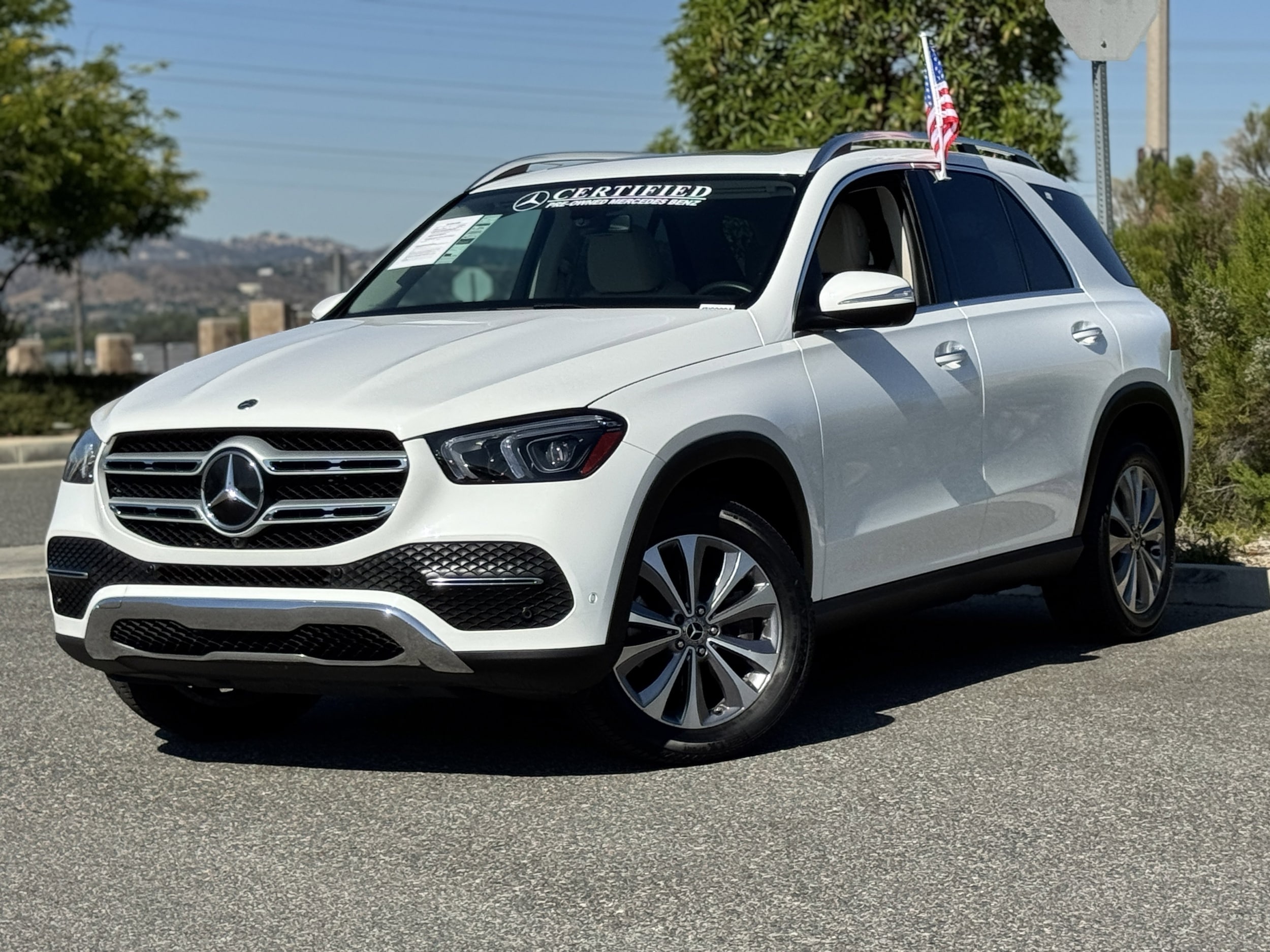Certified 2021 Mercedes-Benz GLE GLE350 with VIN 4JGFB4JB6MA542890 for sale in Santa Clarita, CA