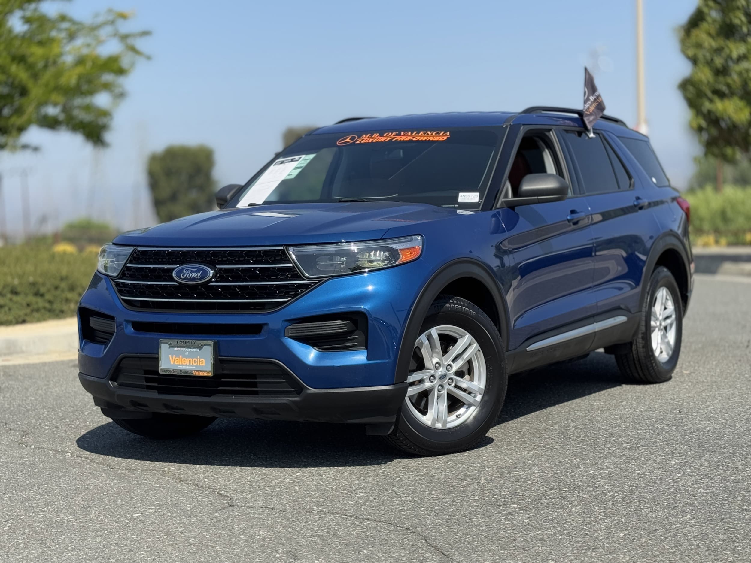 Used 2020 Ford Explorer XLT with VIN 1FMSK8DH1LGC80486 for sale in Santa Clarita, CA