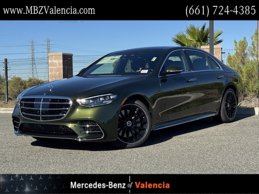 New 2026 Mercedes-Benz S-Class S 580 Sedan