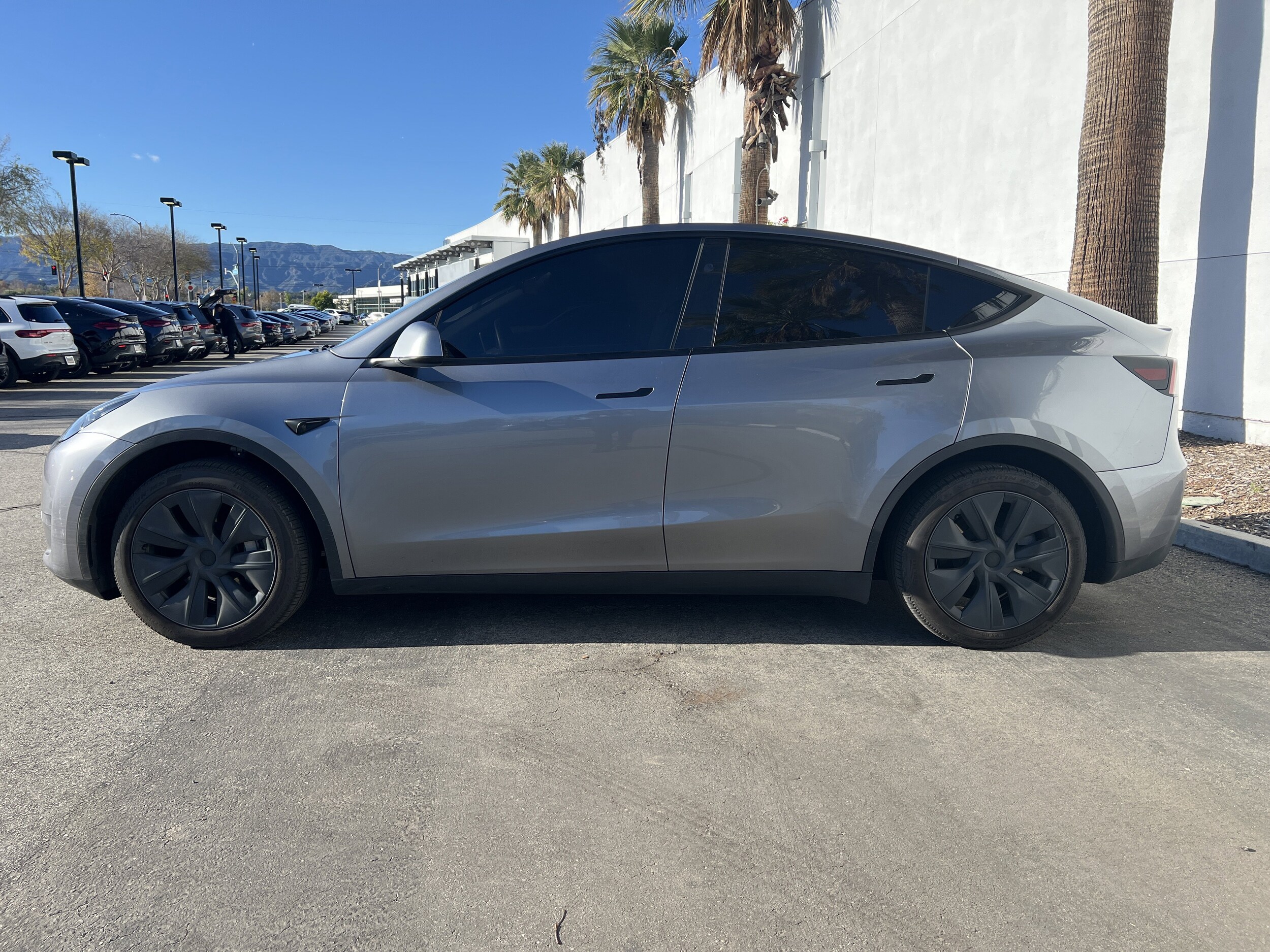 Used 2025 Tesla Model Y Long Range with VIN 7SAYGDED0SF219663 for sale in Santa Clarita, CA
