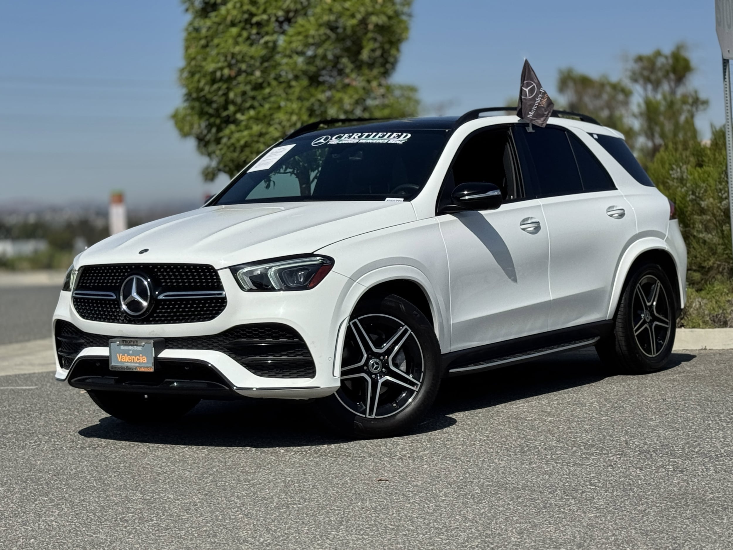 Used 2022 Mercedes-Benz GLE GLE350 with VIN 4JGFB4KE9NA803455 for sale in Santa Clarita, CA