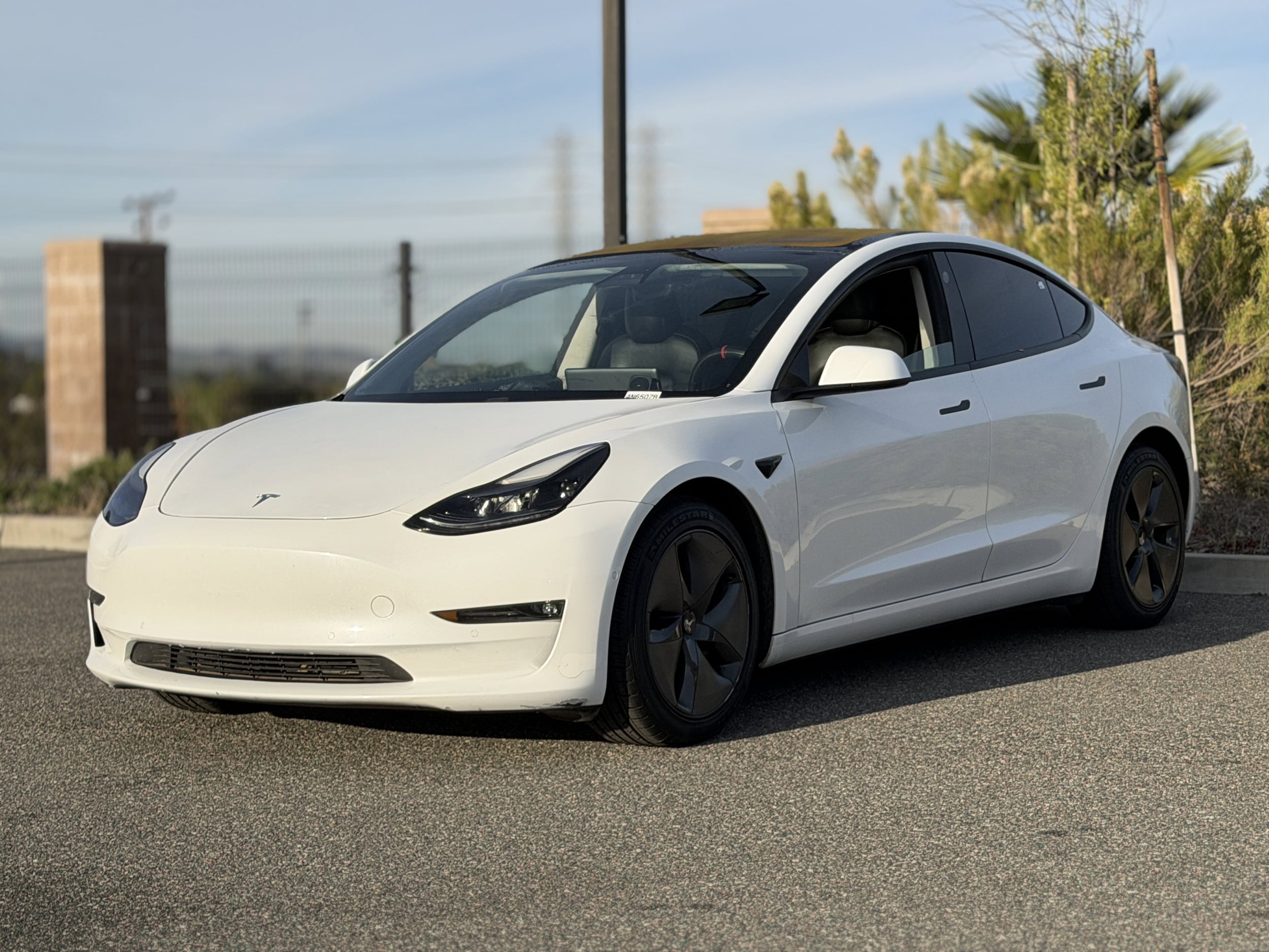 Used 2021 Tesla Model 3 Base with VIN 5YJ3E1EB0MF879599 for sale in Santa Clarita, CA