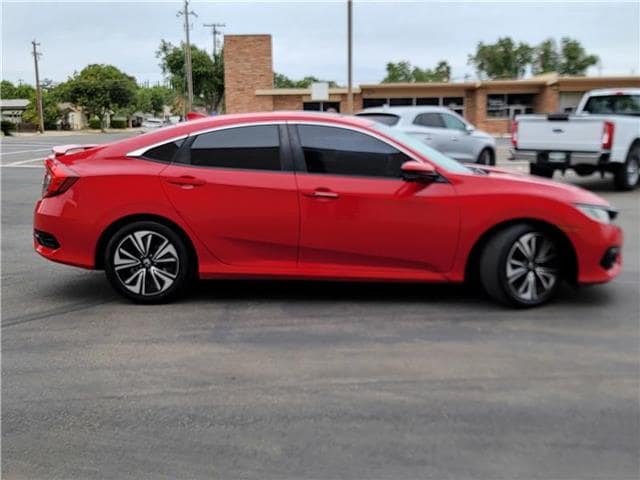 Used 2016 Honda Civic EX-T with VIN 2HGFC1F3XGH651975 for sale in Patterson, CA