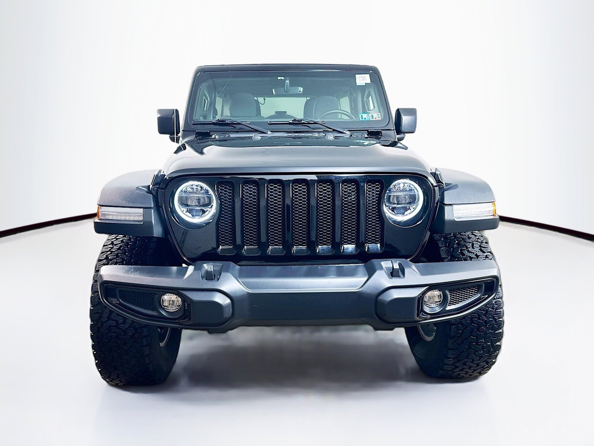 Certified 2023 Jeep Wrangler 4-Door Willys with VIN 1C4HJXDG2PW520773 for sale in Langhorne, PA