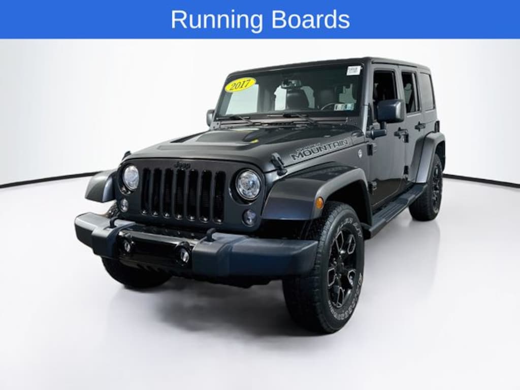 Certified 2017 Jeep Wrangler Unlimited Sahara SUV