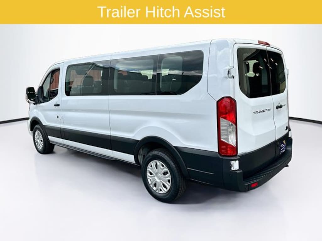 Certified 2023 Ford Transit-350 XLT Wagon Low Roof Van