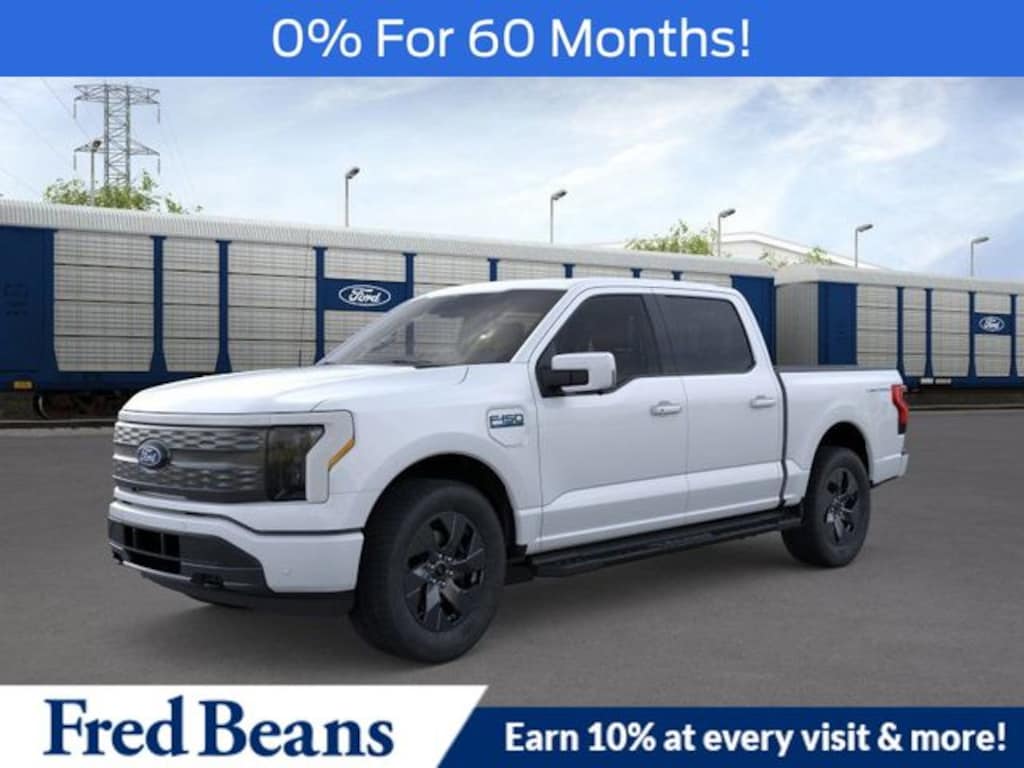 New 2025 Ford F-150 Lightning Lariat Truck SuperCrew Cab