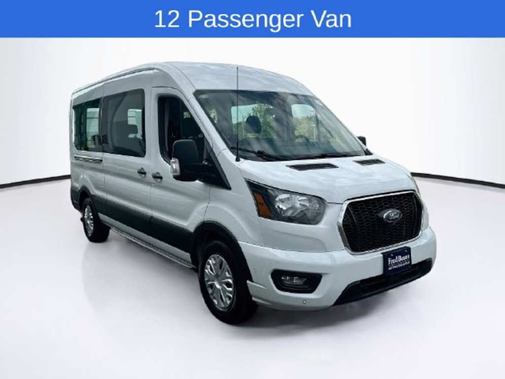 Certified 2023 Ford Transit-350 XLT Wagon Medium Roof Van