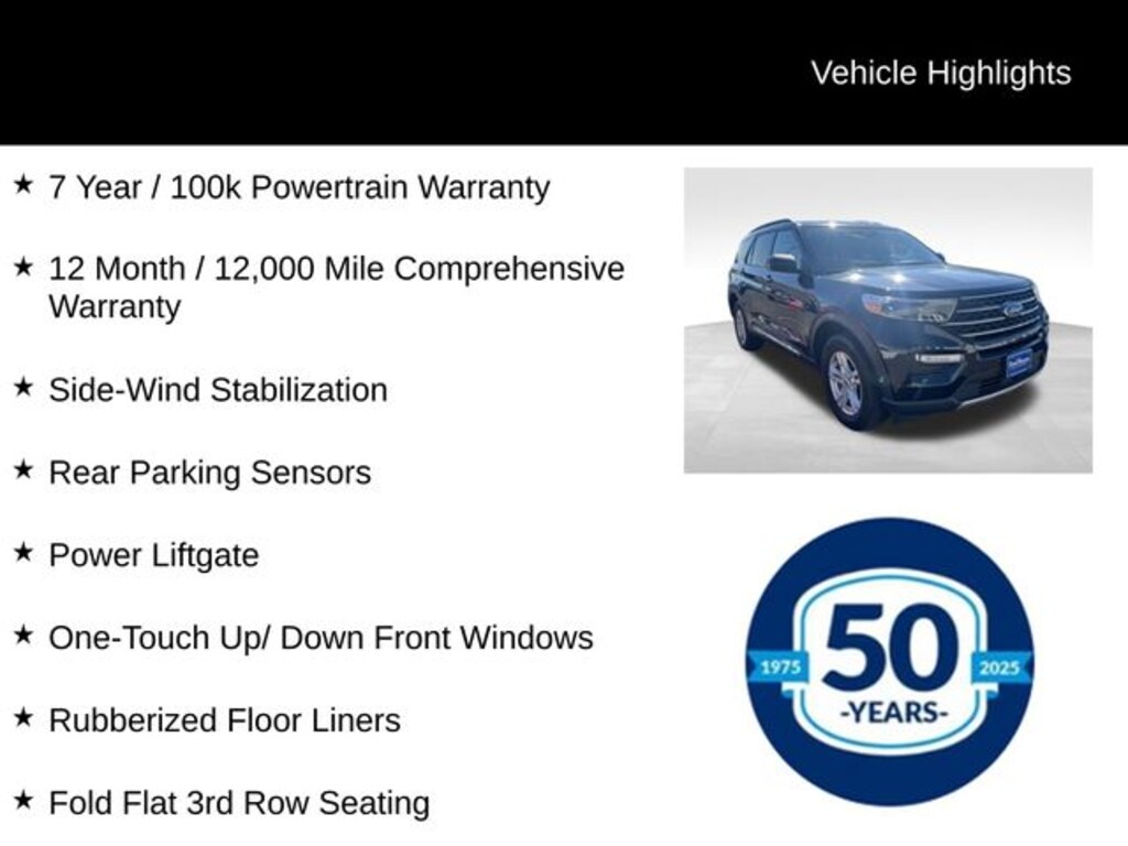 Certified 2023 Ford Explorer XLT SUV