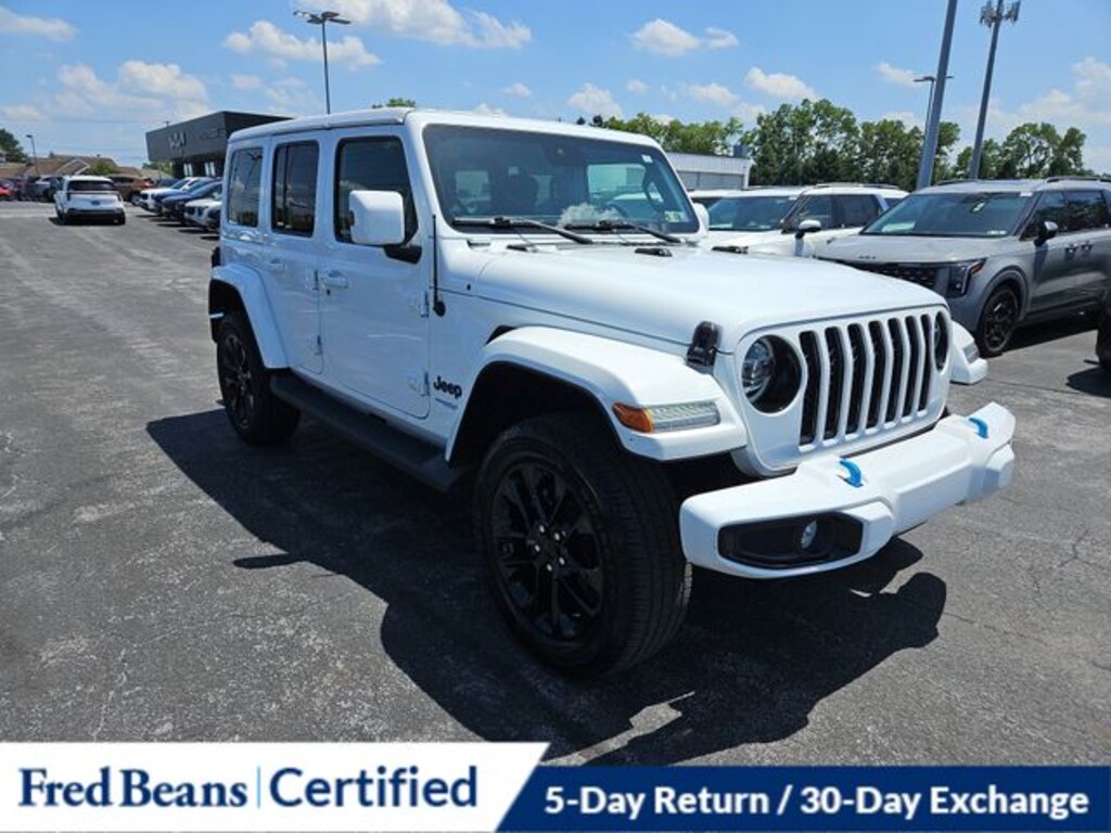 Used 2021 Jeep Wrangler Unlimited Sahara High Altitude 4xe SUV
