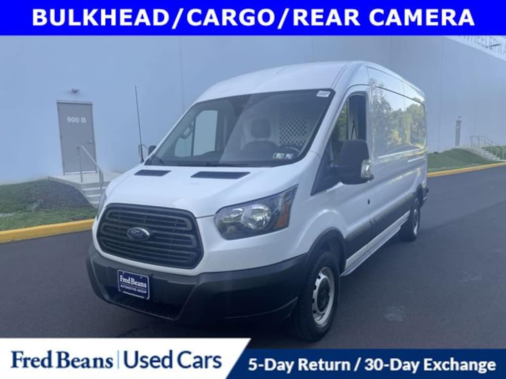 Used 2019 Ford Transit-250 T-250 148 Medium Roof *Ford Certified* Van Medium Roof Cargo Van