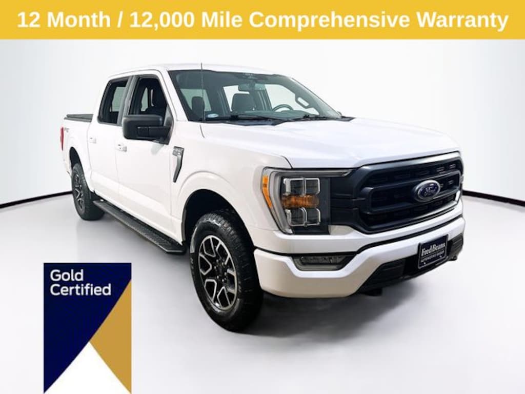 Certified 2022 Ford F-150 XLT Truck SuperCrew Cab