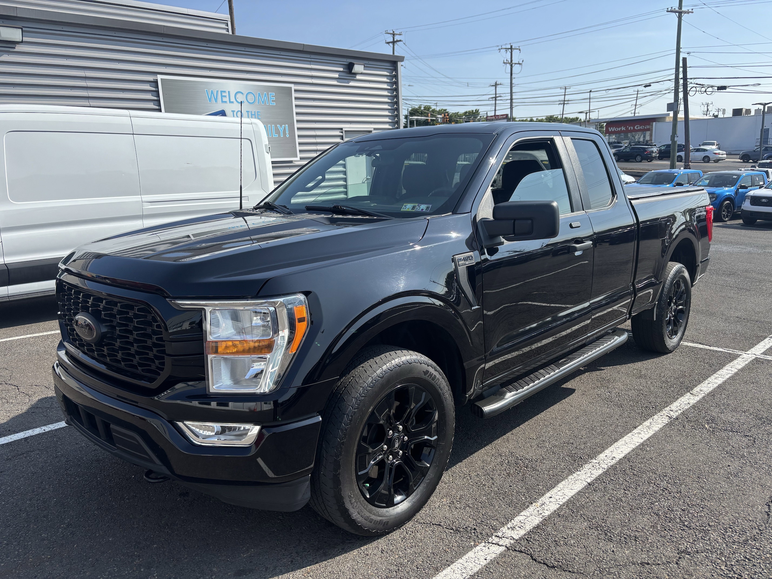 Used 2022 Ford F-150 XL with VIN 1FTEX1EP9NFA96504 for sale in Langhorne, PA