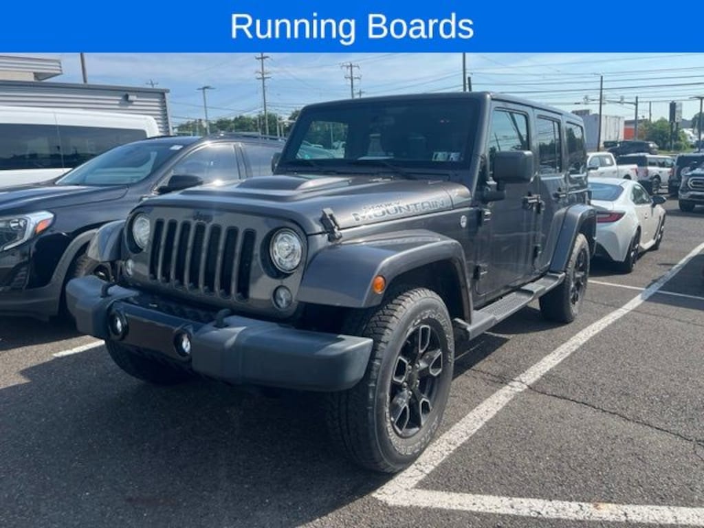 Certified 2017 Jeep Wrangler Unlimited Sahara SUV