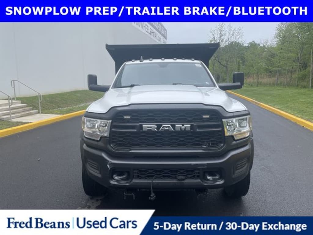 Certified 2022 Ram 4500HD Tradesman 12 Foot Landscape Dump Truck Crew Cab