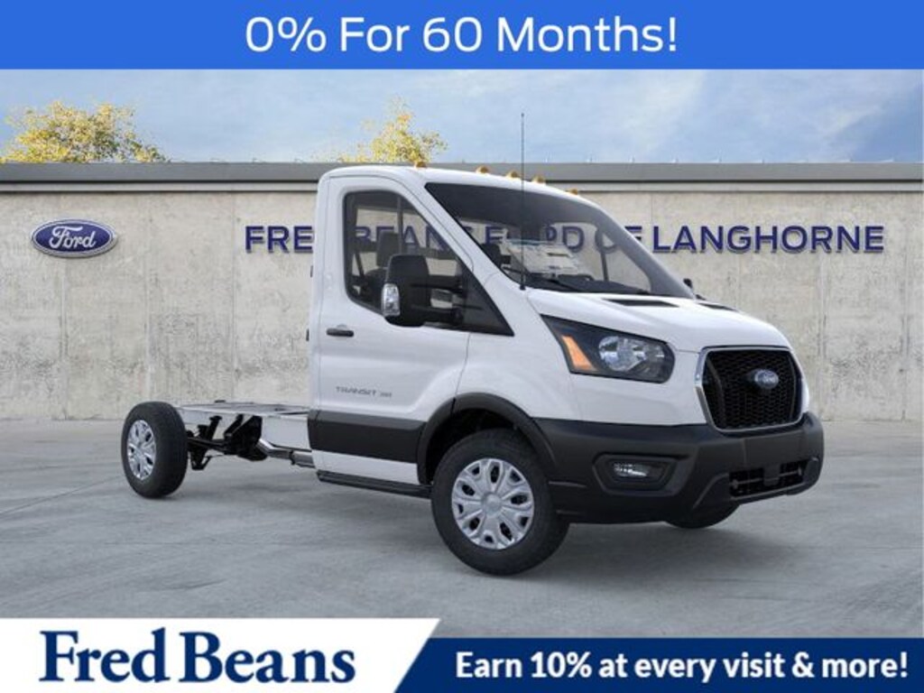 New 2025 Ford Transit-350 Cutaway Truck