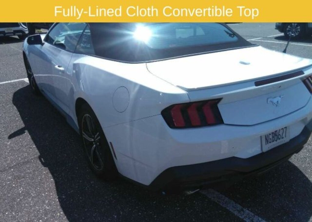 Certified 2025 Ford Mustang Ecoboost Premium Convertible