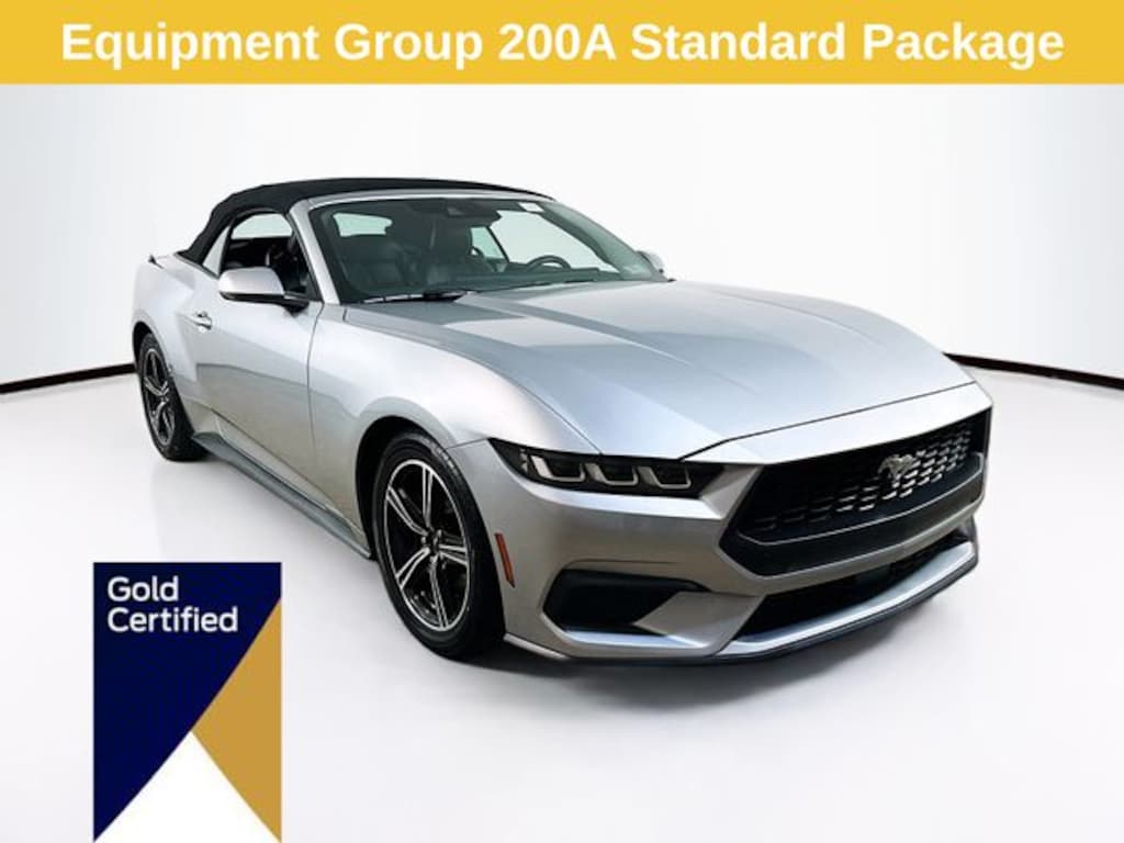 Certified 2024 Ford Mustang Ecoboost Premium Convertible