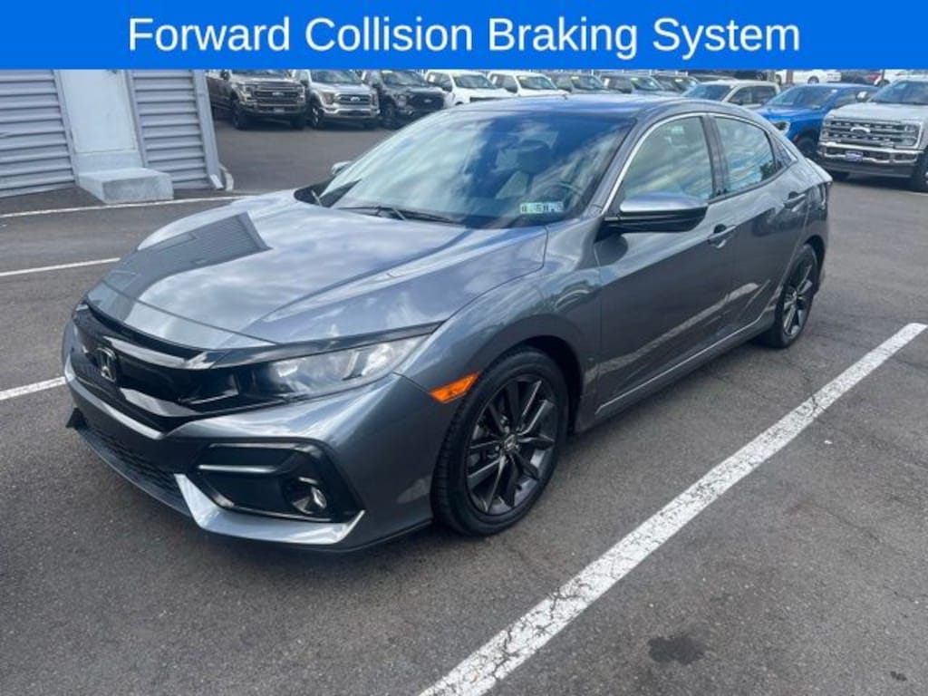 Certified 2020 Honda Civic EX Hatchback