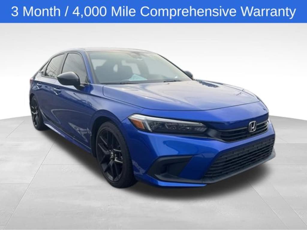 Certified 2024 Honda Civic Sport Sedan