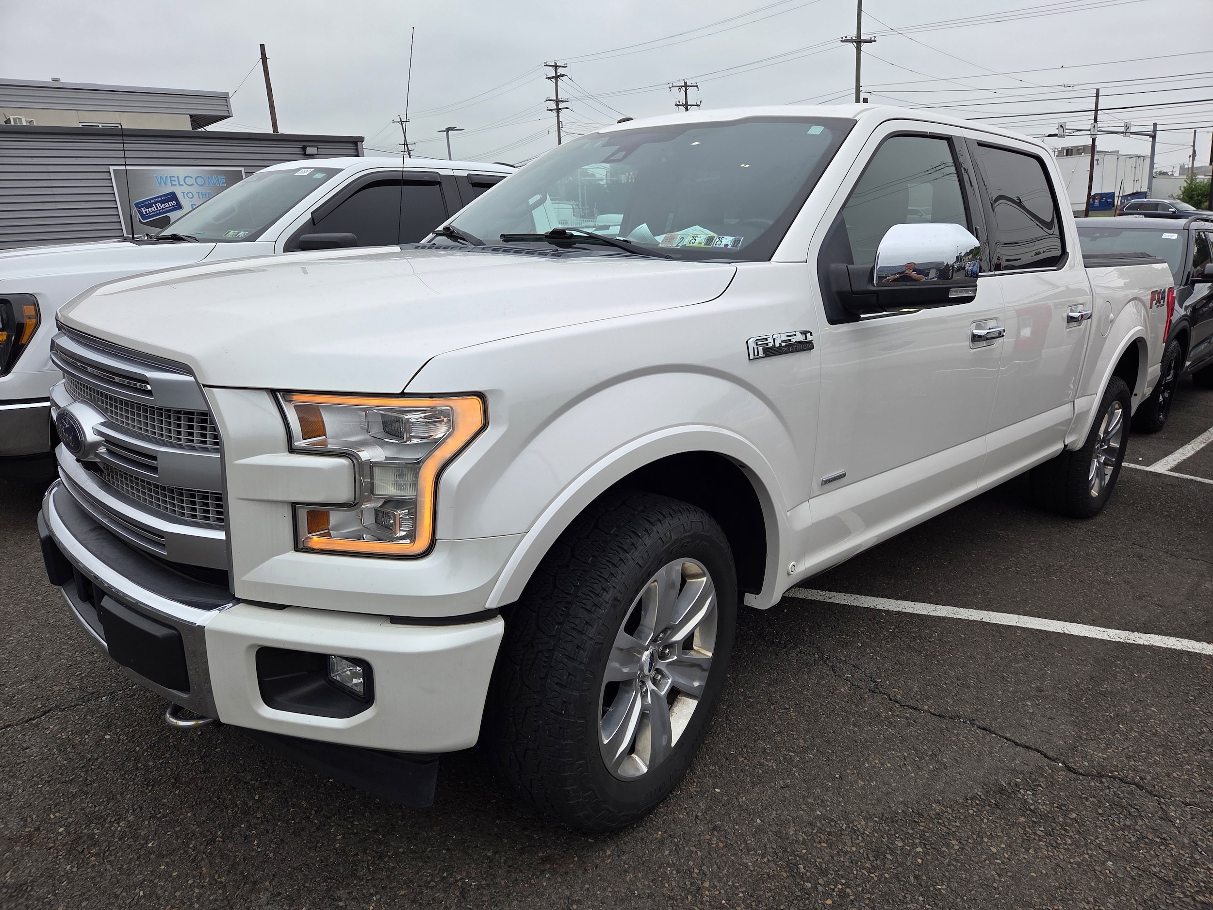 Certified 2017 Ford F-150 Platinum with VIN 1FTEW1EG8HFA69401 for sale in Langhorne, PA