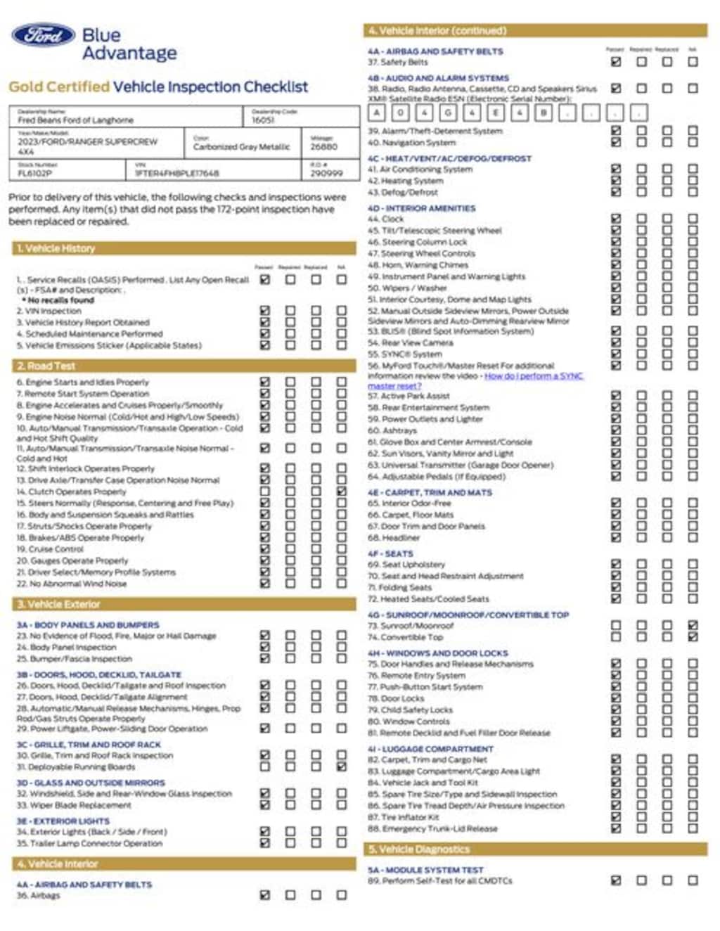 Certified 2023 Ford Ranger XLT Truck SuperCrew