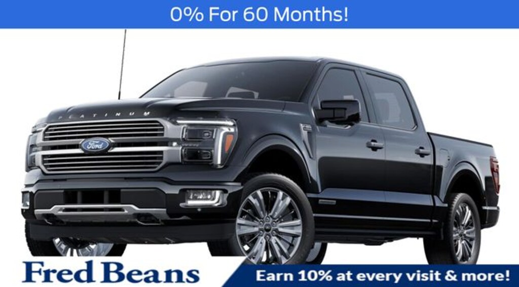 New 2025 Ford F-150 Platinum Truck SuperCrew Cab
