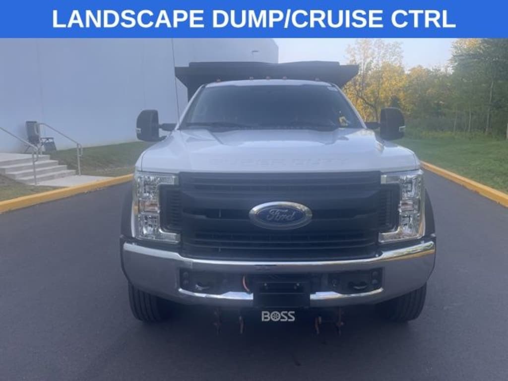 Certified 2018 Ford F-450SD XL 10.5 Foot Landscape Dump Truck Crew Cab