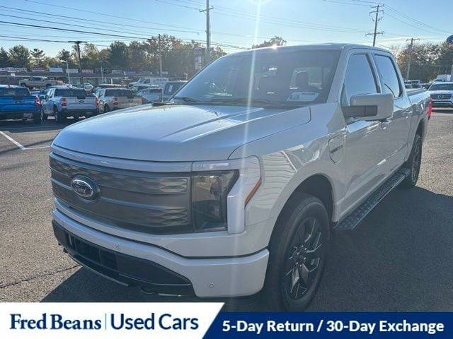 Certified 2023 Ford F-150 Lightning Lariat with VIN 1FTVW1ELXPWG15935 for sale in Langhorne, PA