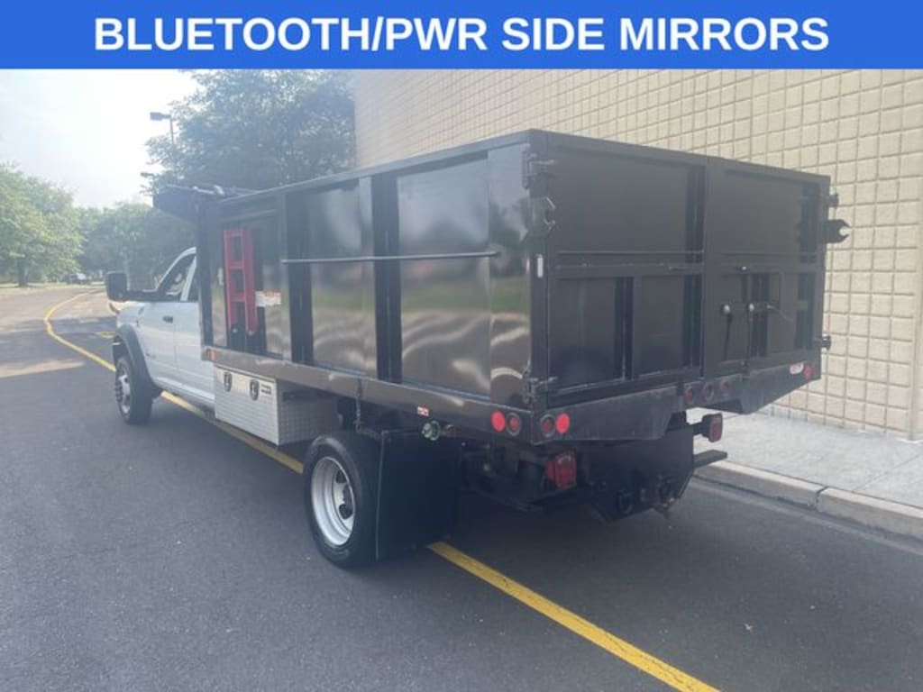 Used 2022 Ram 4500HD Tradesman 12 Foot Landscape Dump Truck Crew Cab
