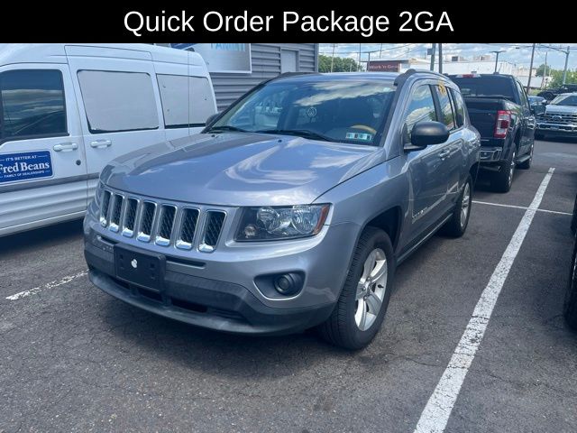 Used 2016 Jeep Compass Sport with VIN 1C4NJDBBXGD755944 for sale in Langhorne, PA