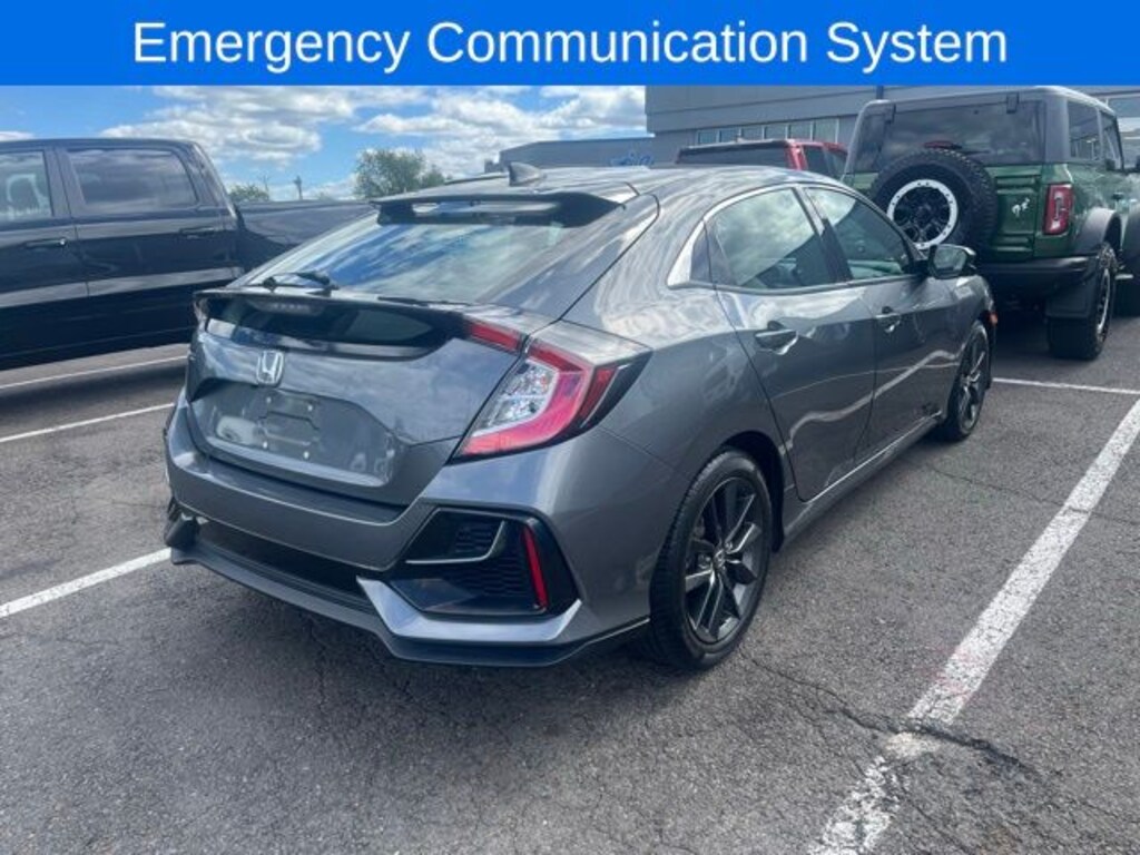 Certified 2020 Honda Civic EX Hatchback