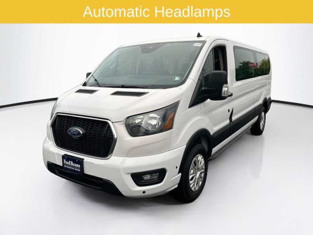 Certified 2024 Ford Transit-350 XLT Wagon Low Roof Van