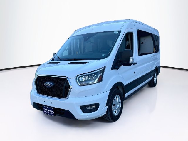 Certified 2023 Ford Transit-350 XLT Wagon Medium Roof Van