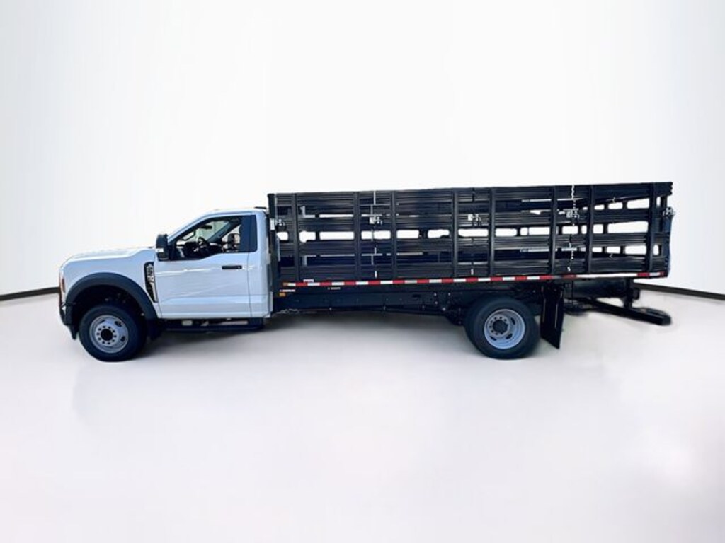 New 2025 Ford F-550 Chassis XL Stakebody Truck Regular Cab