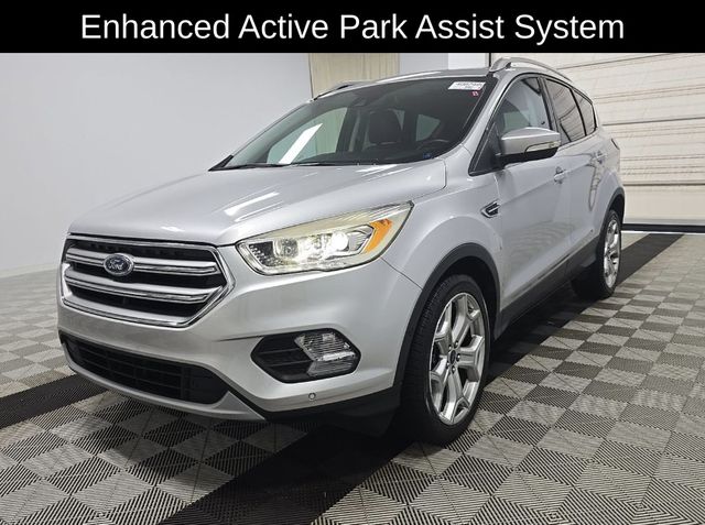 Used 2017 Ford Escape Titanium with VIN 1FMCU0J95HUE01428 for sale in Devon, PA