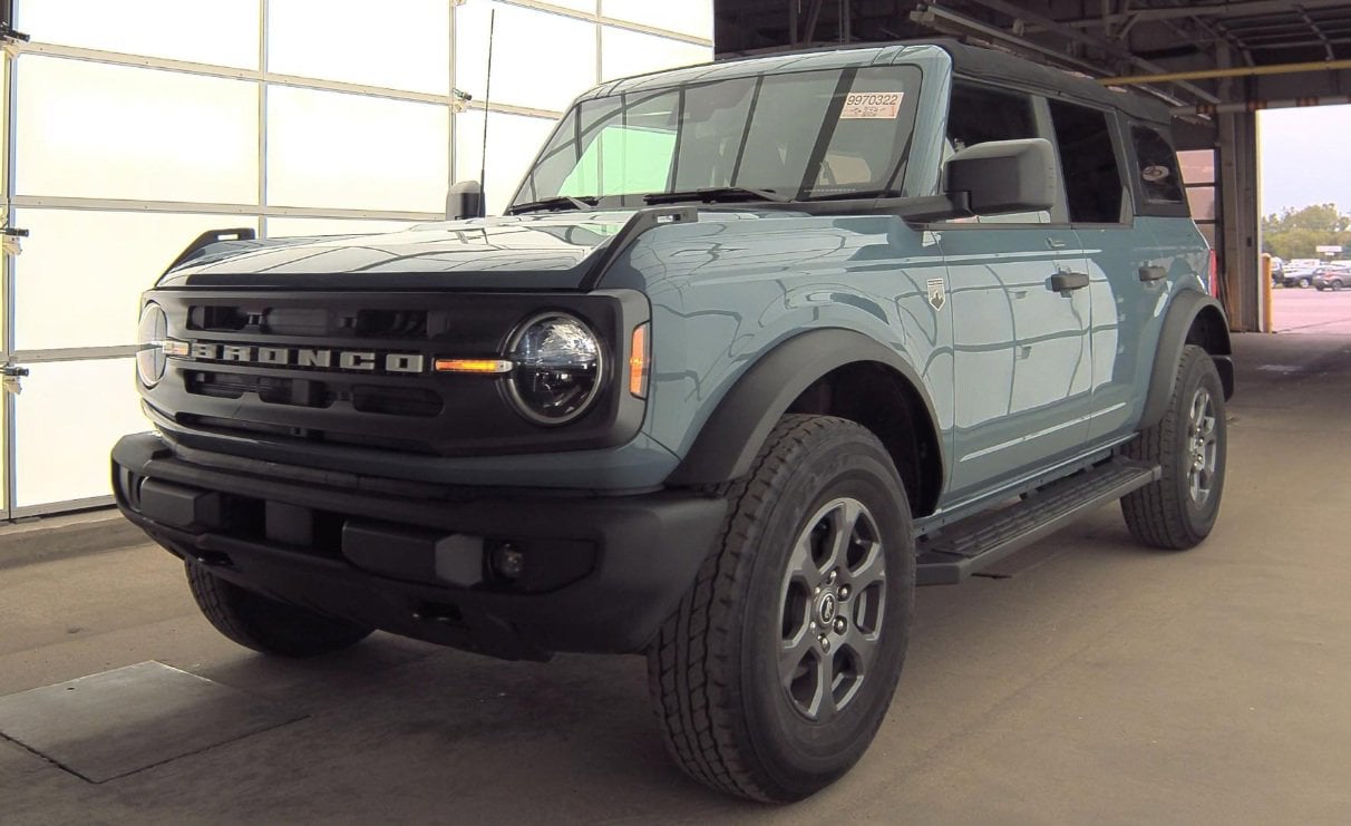 Certified 2022 Ford Bronco 4-Door Big Bend with VIN 1FMDE5BH9NLA99003 for sale in Langhorne, PA