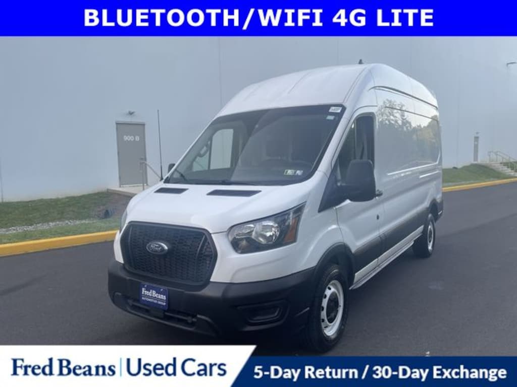 Certified 2023 Ford Transit-250 T-250 148 High Roof *Ford Certified* Van High Roof Van