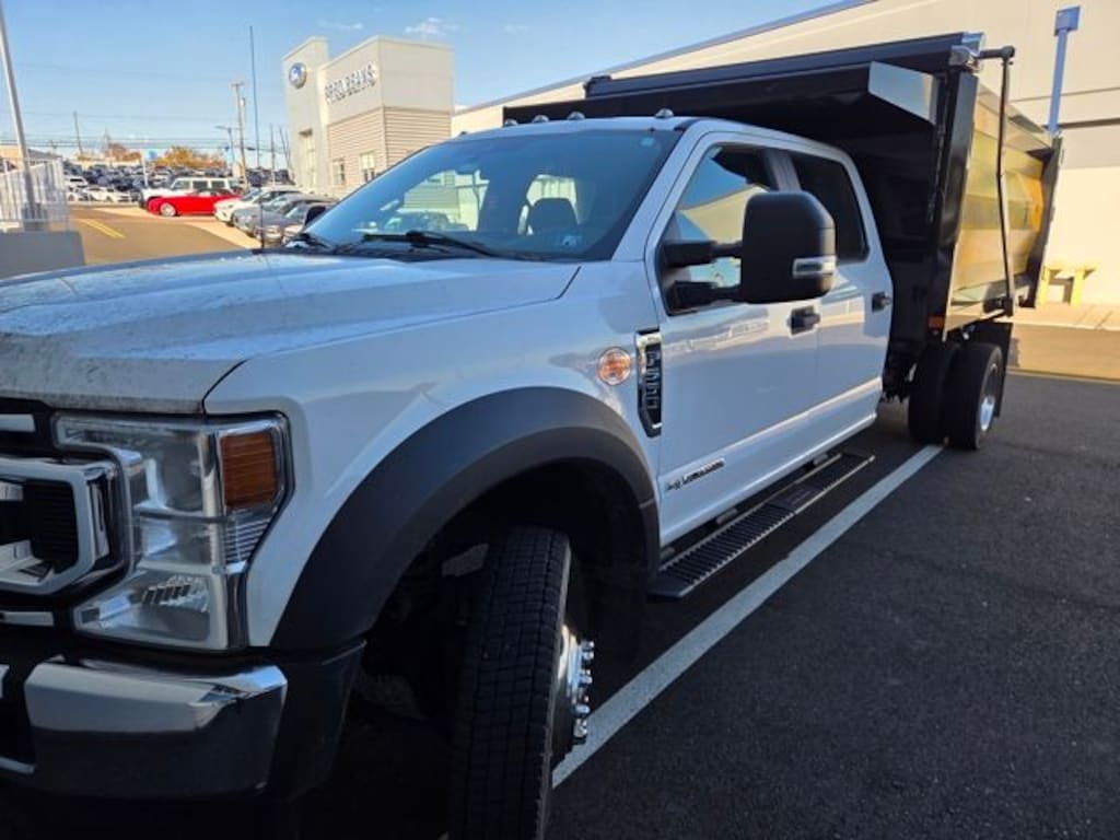 Certified 2021 Ford F-550SD XL Landscape Dump Truck Crew Cab