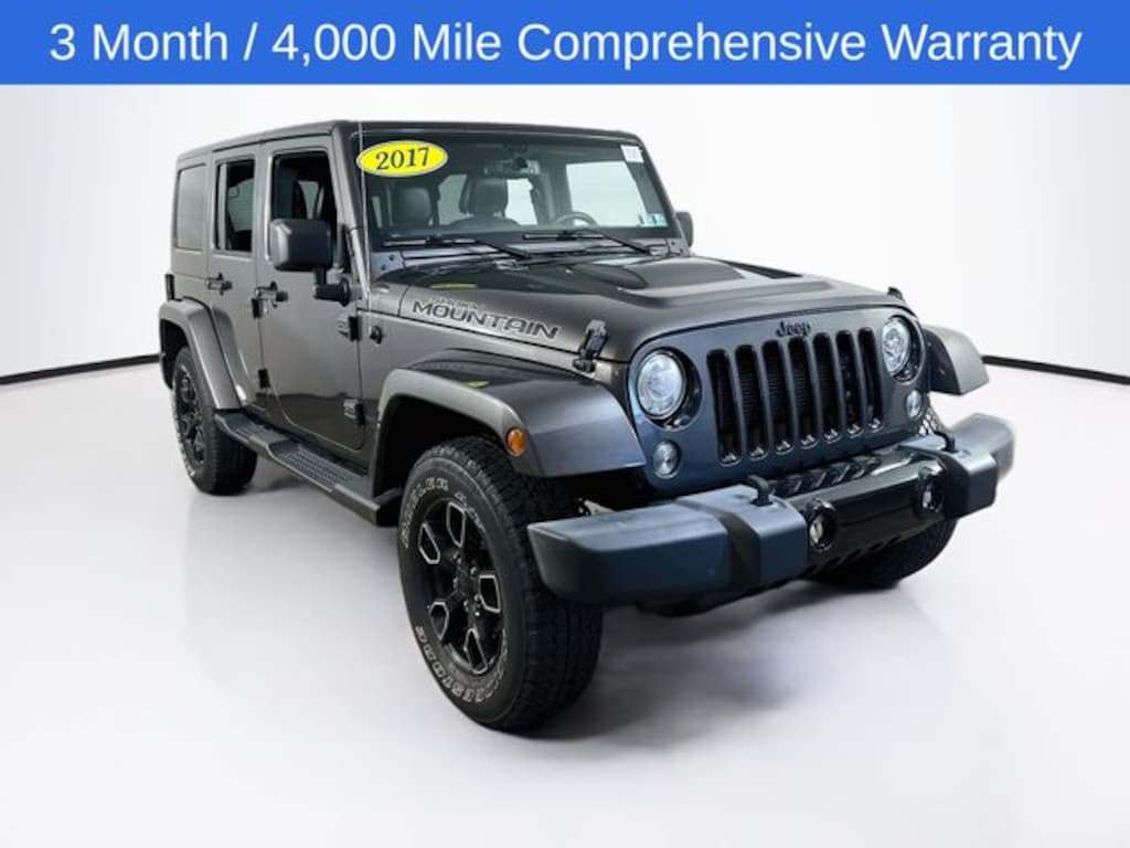Certified 2017 Jeep Wrangler Unlimited Sahara SUV