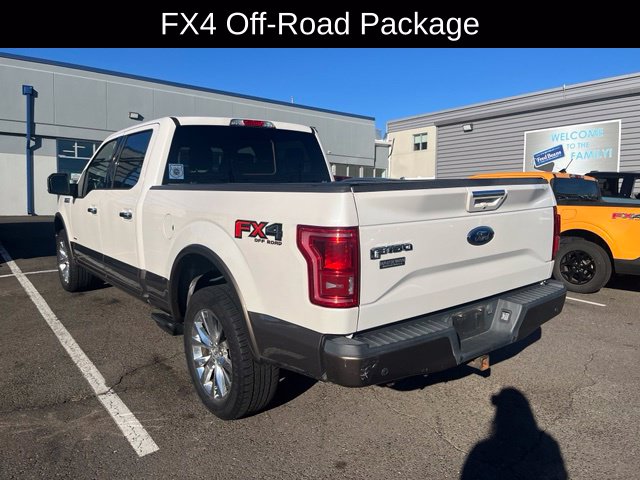 Used 2015 Ford F-150 Lariat Truck SuperCrew Cab