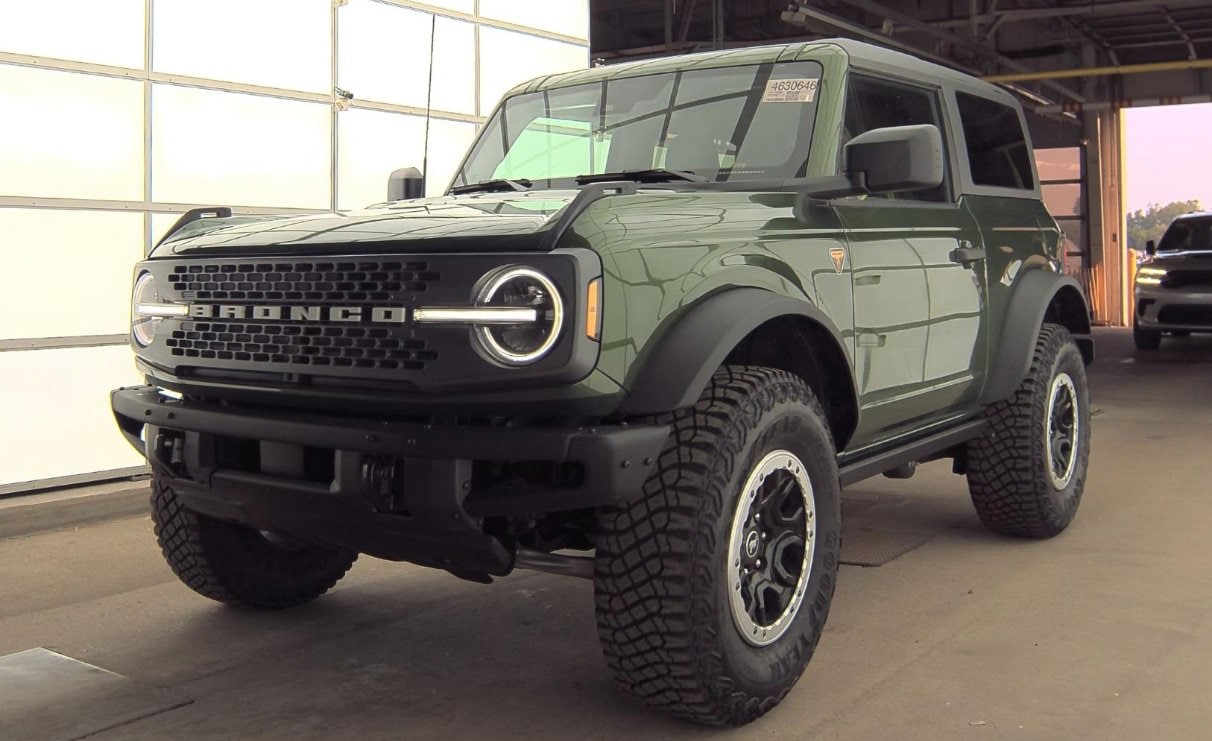 Certified 2024 Ford Bronco 2-Door Badlands with VIN 1FMDE9AH3RLA29656 for sale in Langhorne, PA