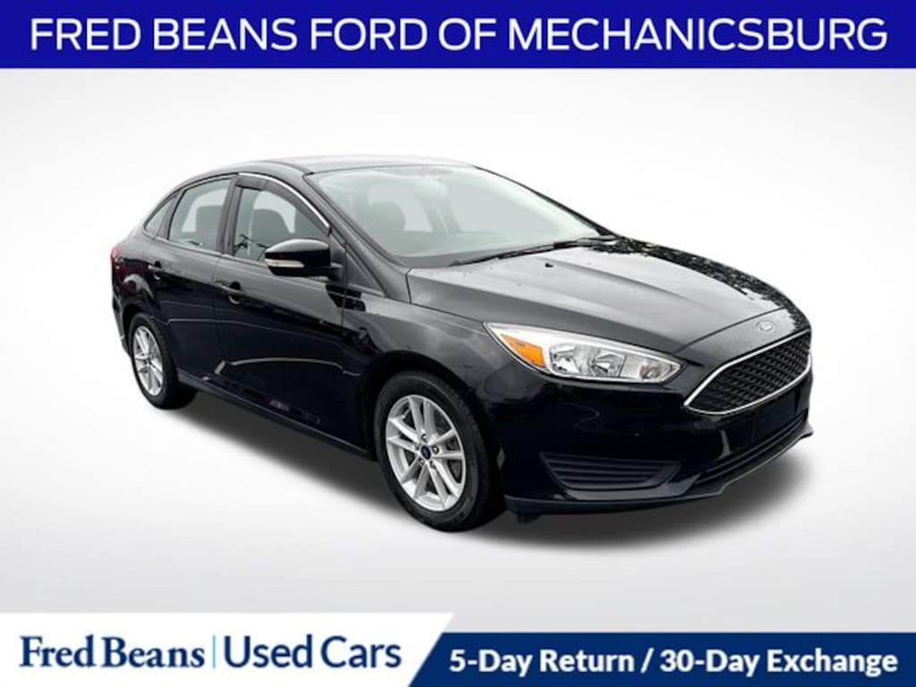 Certified 2018 Ford Focus SE Sedan