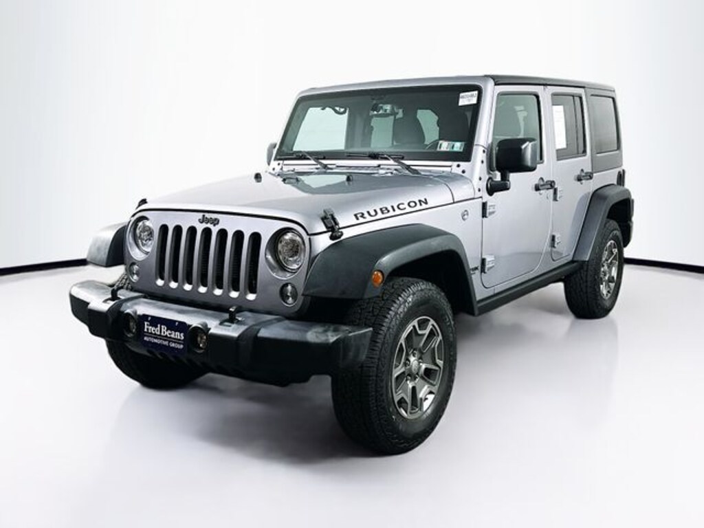 Certified 2018 Jeep Wrangler JK Unlimited Rubicon SUV