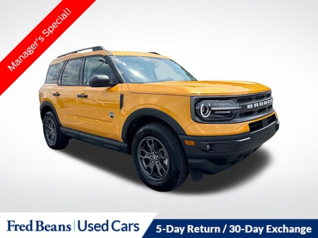 Certified 2023 Ford Bronco Sport Big Bend SUV