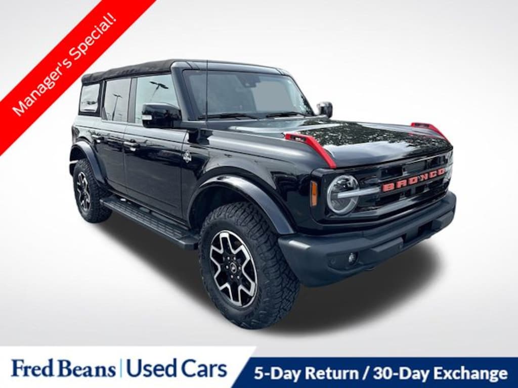 Certified 2022 Ford Bronco Outer Banks SUV